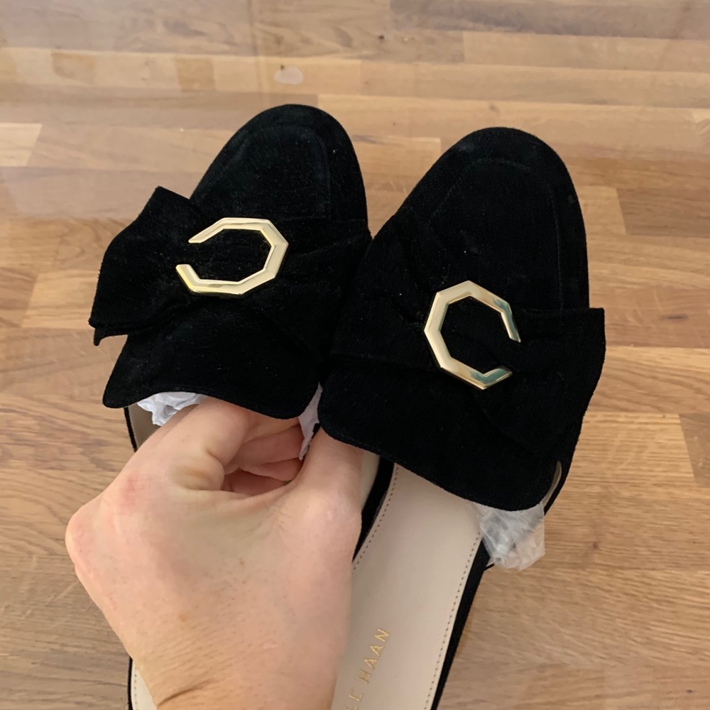 Cole Haan Smoking Slippers/Slides - Picture 2 of 3